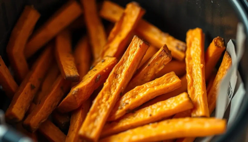 Frozen Sweet Potato Fries in Air Fryer