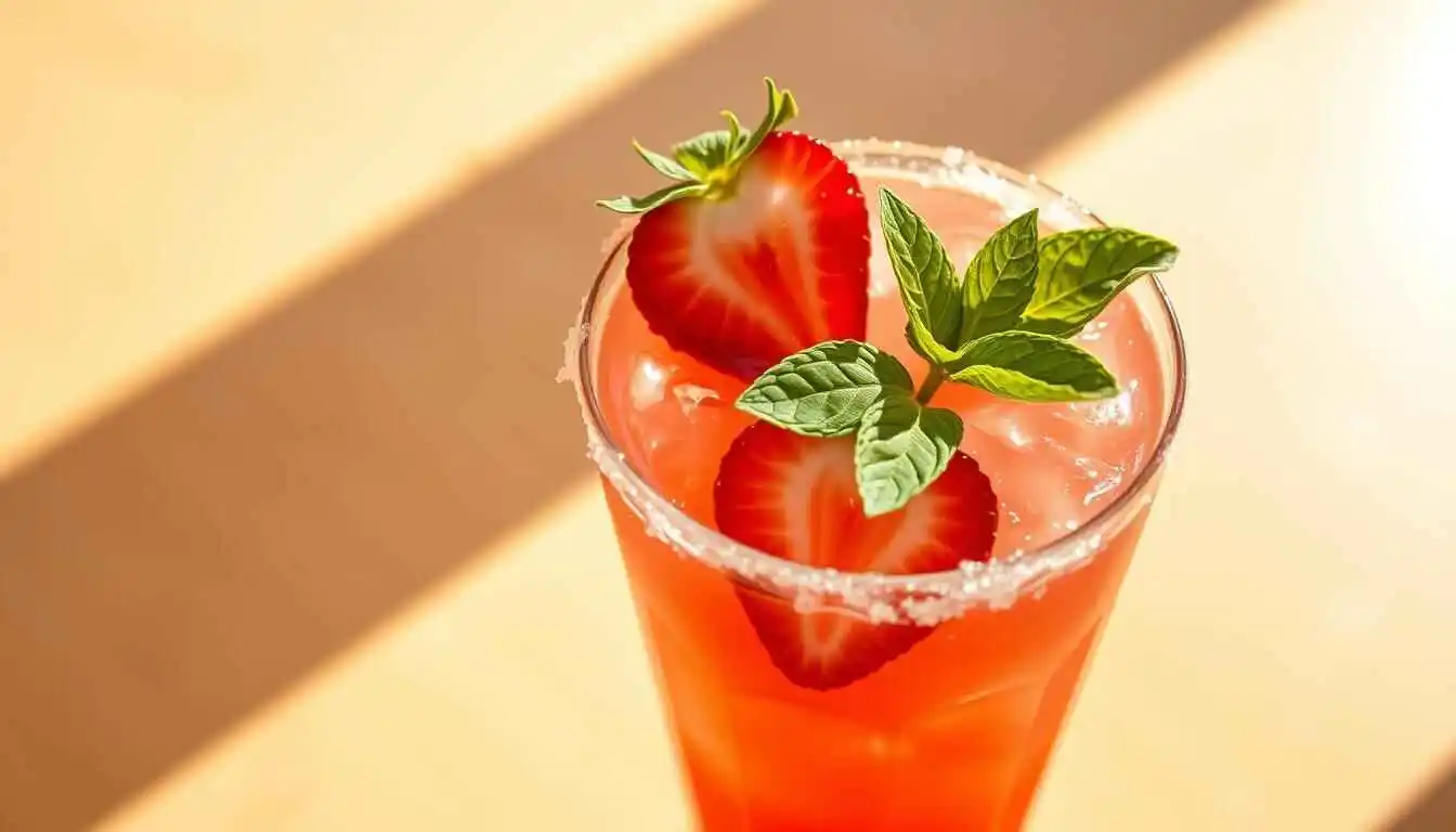 how to make a strawberry margarita