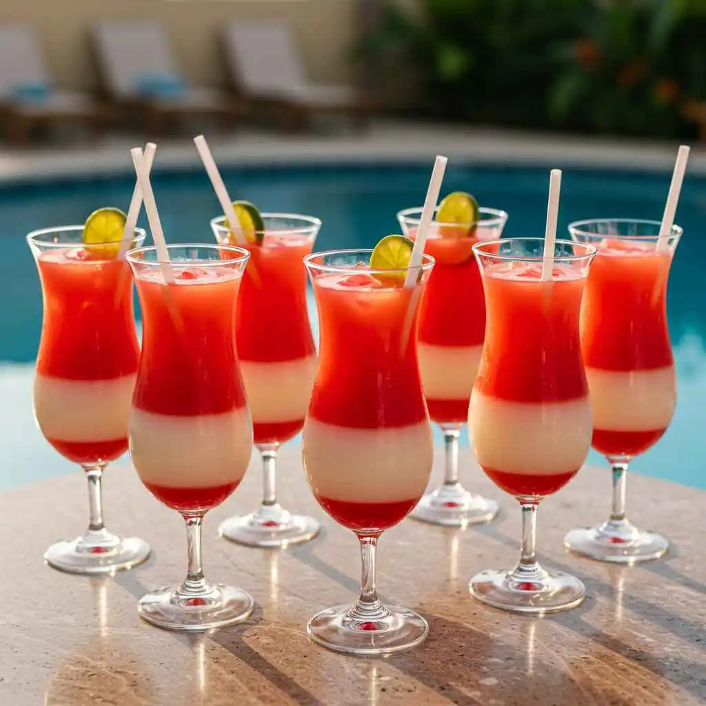 Miami vice drink party