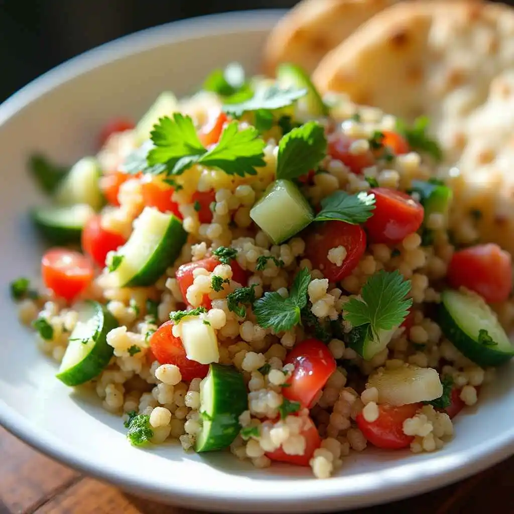 bulgur wheat dish