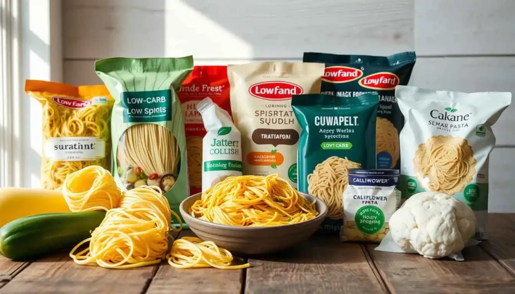 Low Carb Pasta ingredients
