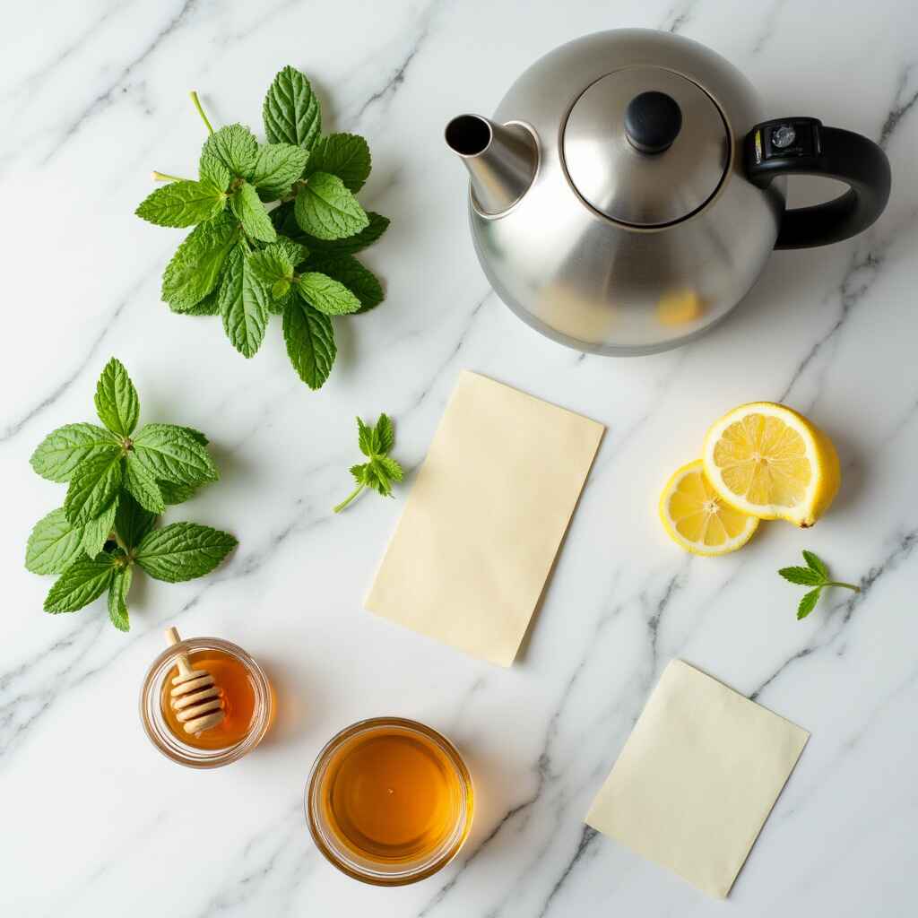 Minted Tea ingredients