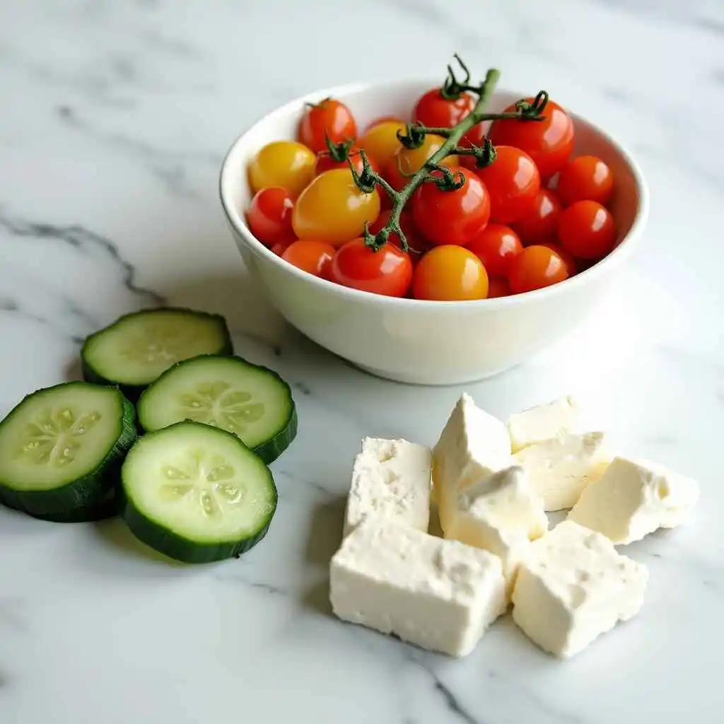Mediterranean salad 3 ingredient